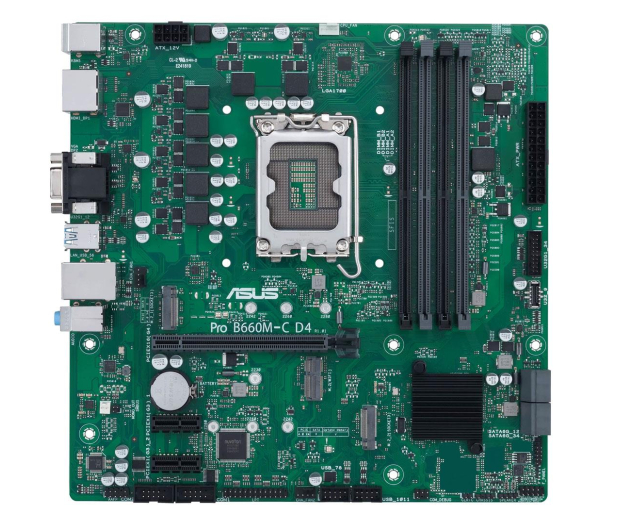 ASUS PRO B660M-C D4-CSM - 1217490 - zdjęcie 3